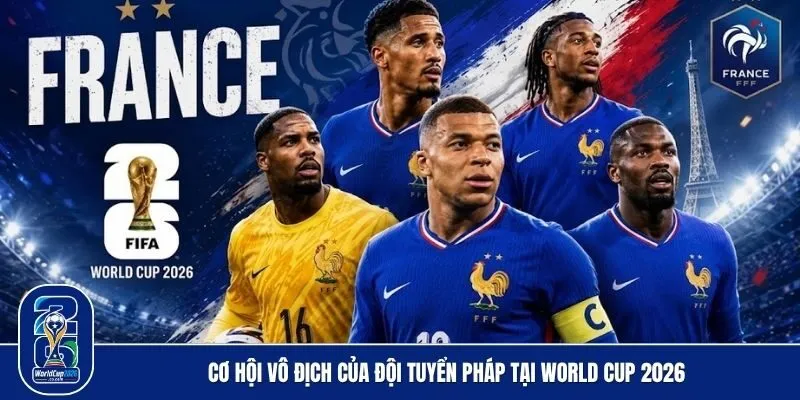 Đánh giá cơ hội vô địch của Pháp tại World Cup 2026