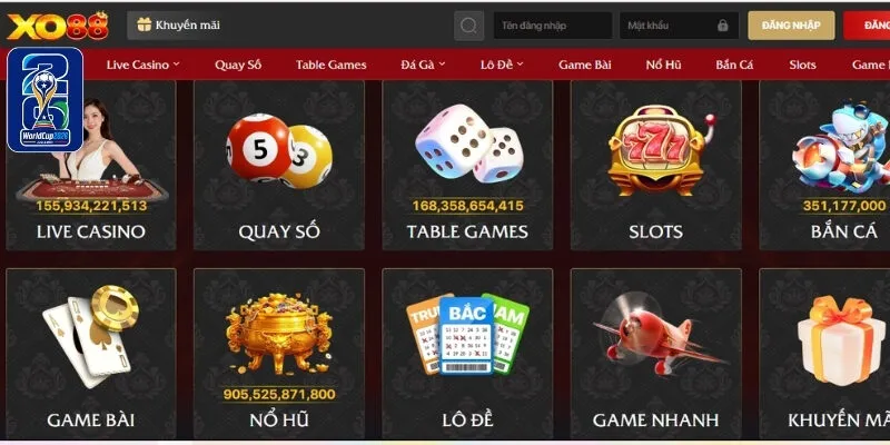 Giải trí thả ga cùng kho game đẳng cấp hàng đầu tại XO88 Giải trí thả ga cùng kho game đẳng cấp hàng đầu tại XO88