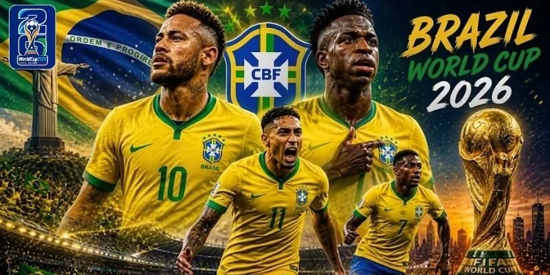 Tuyển Brazil sẽ là ứng cử viên nặng ký cho ngôi vị đầu bảng