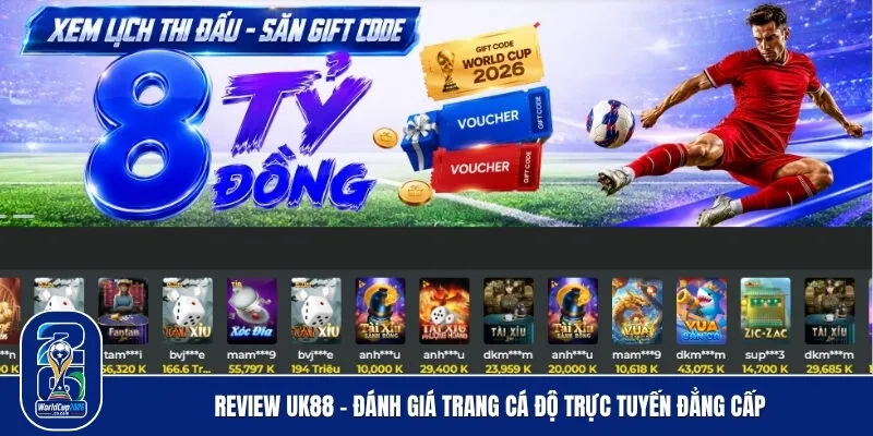Review UK88 - Đánh giá trang cá độ trực tuyến đẳng cấp