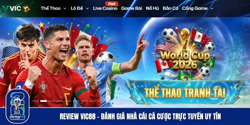 Review Vic88 - Đánh giá nhà cái cá cược trực tuyến uy tín